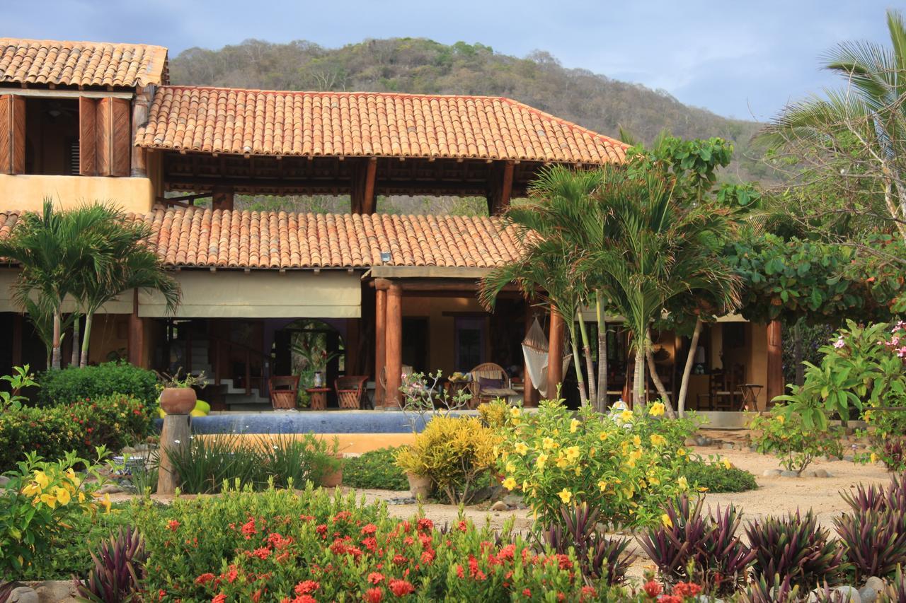 Casa Las Piedras Panzió Troncones Kültér fotó